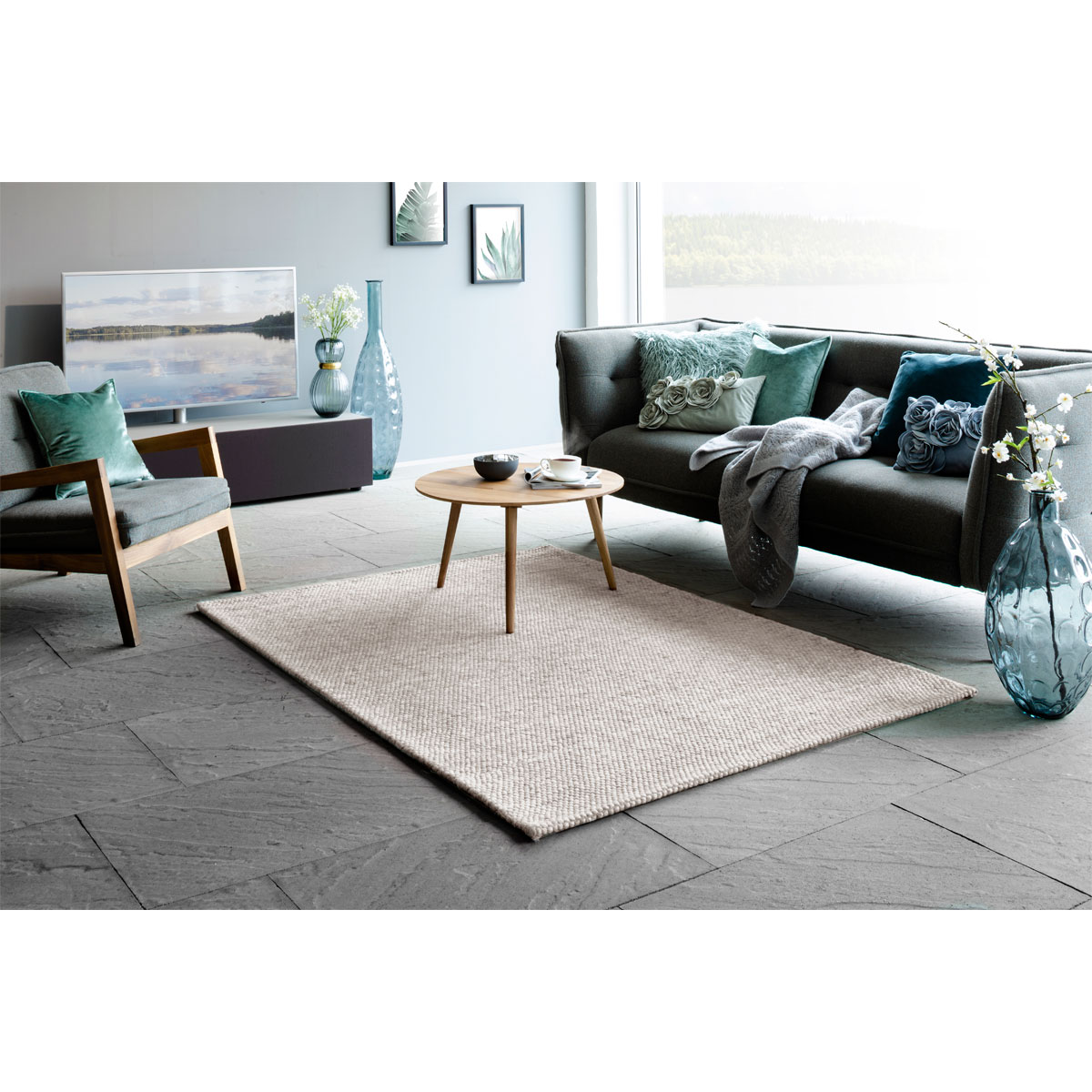 Barbara Becker  Teppich BB Brave silber 160 x 230 cm Bild 9