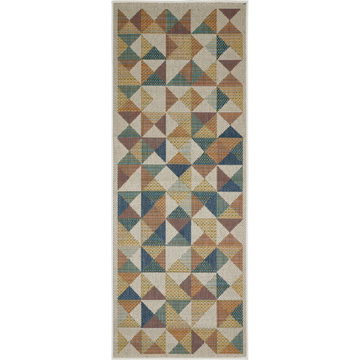 Teppich Sedona 80x150cm Kaestchen multi