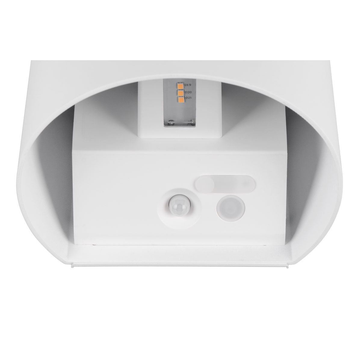 Reality LED Wandleuchte GENIE weiß halbrund Bild 5