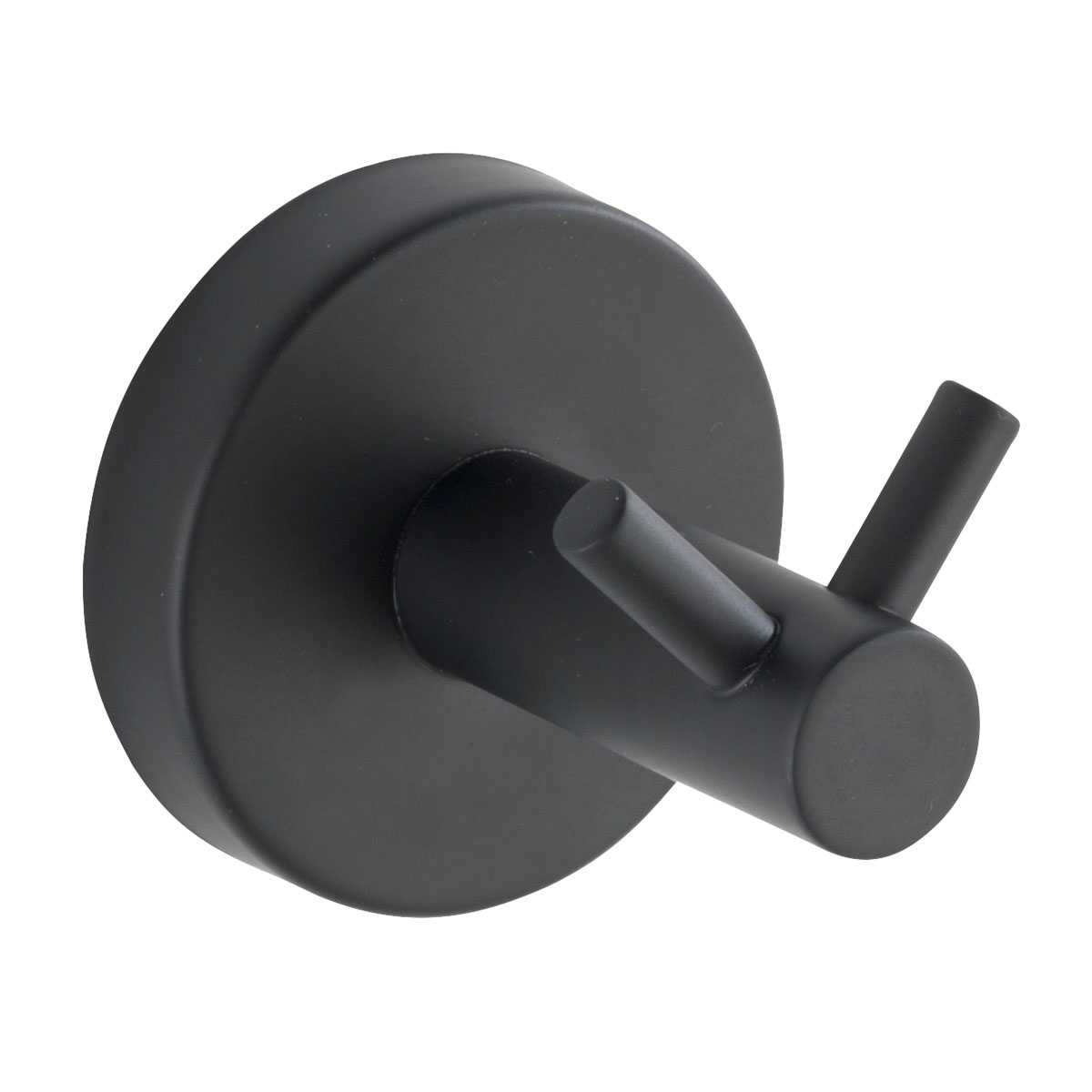 Wenko Wandhaken Duo Bosio schwarz matt Bild 2