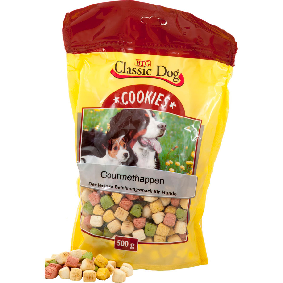 Classic Dog  Cookies Gourmethappen 500g