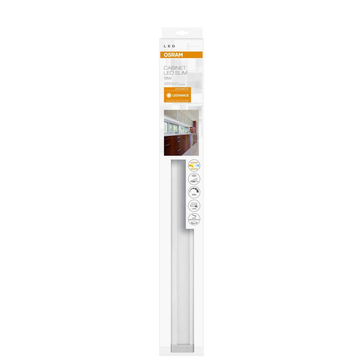 Osram LED-Leuchte Cabinet Slim 10W weiß Bild 2