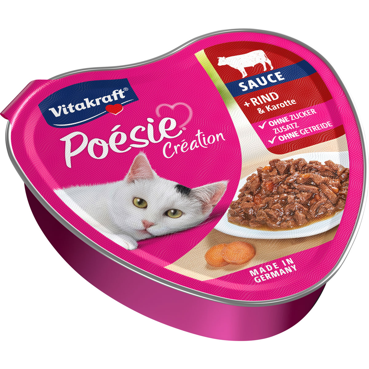 Poésie Sauce Rind und Karotte 85g Schale Bild 2