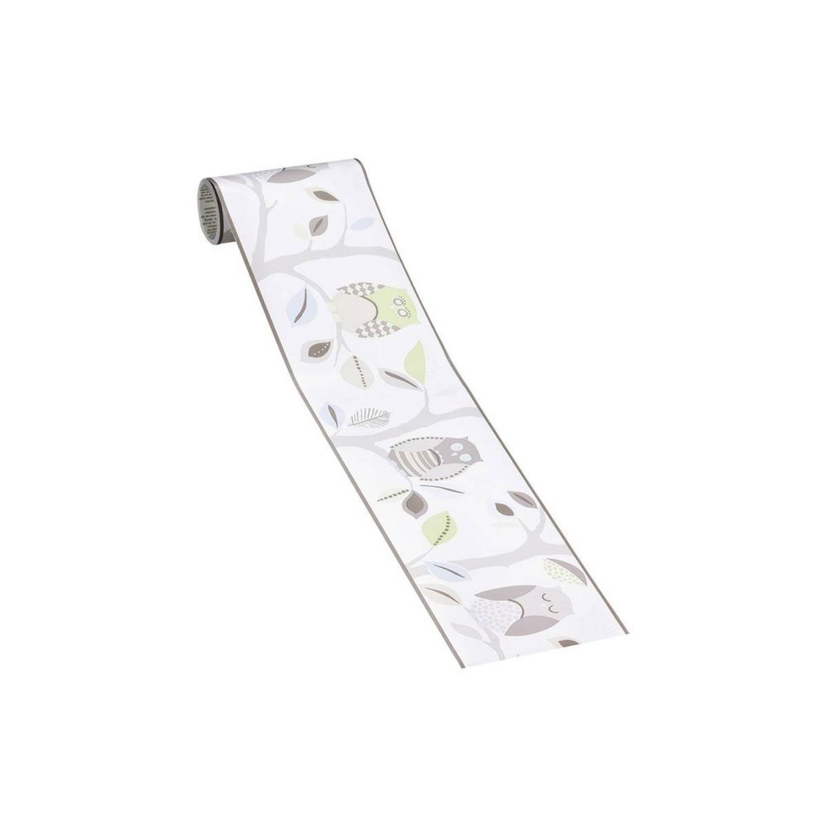 Selbstklebende Borte Eule grau Bild 2