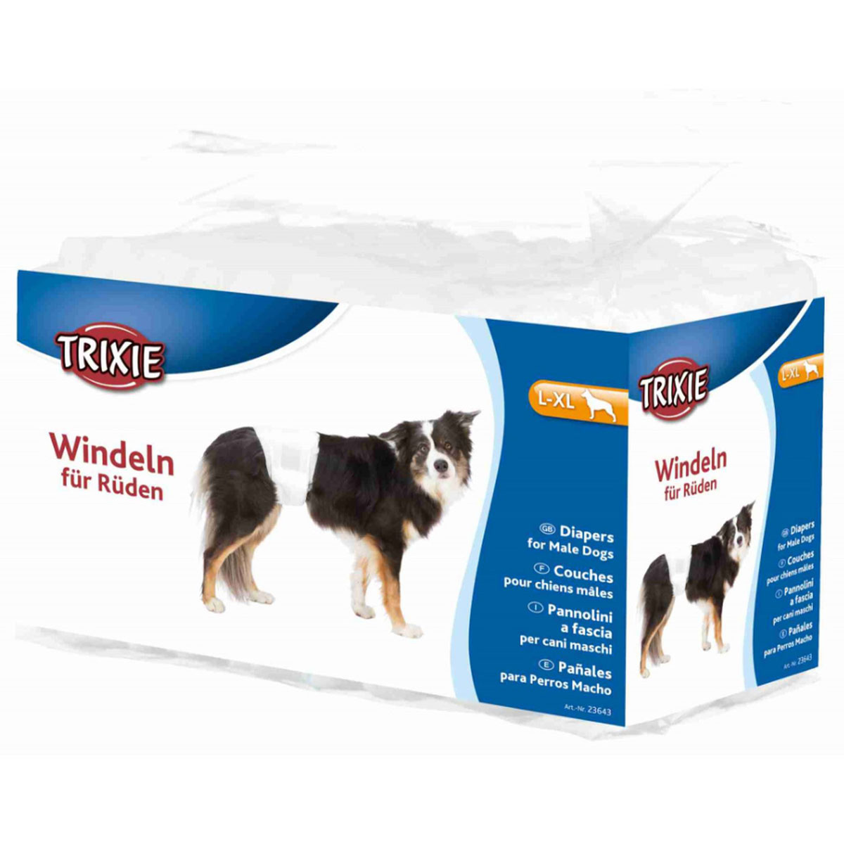 Trixie Dog Rüdenwindeln 12St.L-XL 60-80cm