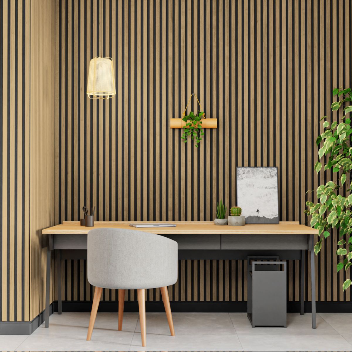 Specht Akustikpaneel Deluxe Eiche vintage 250 x 60 cm Bild 2