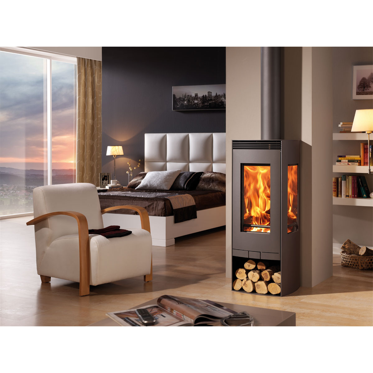Panadero Kaminofen ALBA Ecodesign 8 kW Bild 2
