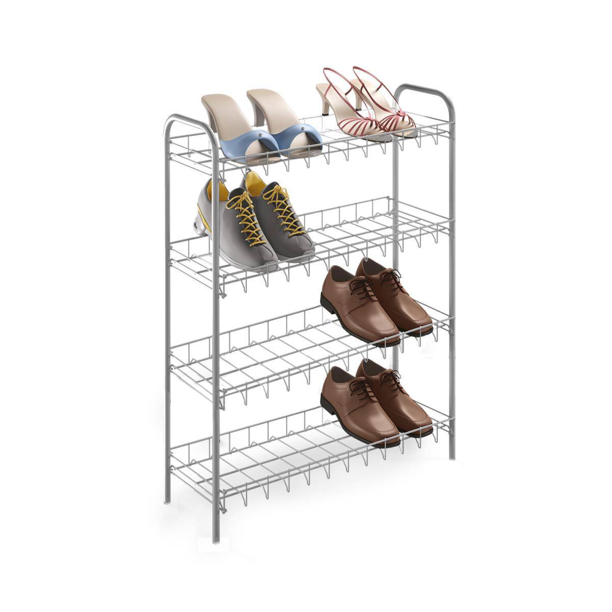 Metaltex Shoe Schuhregal 4 Etagen