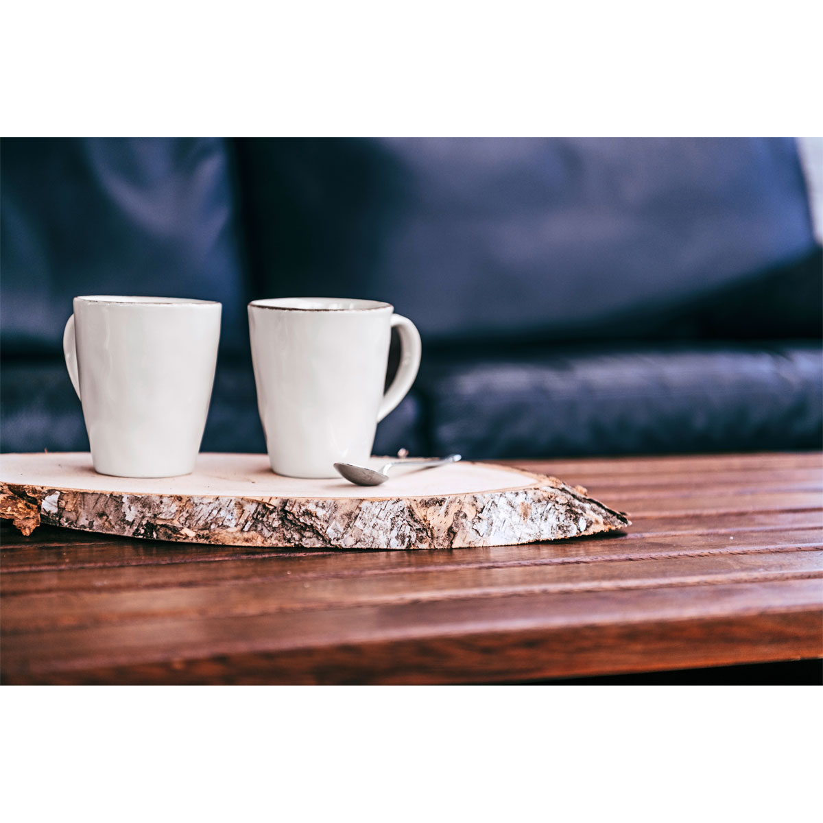 Birkenscheibe oval Durchmesser 35-38 cm Bild 2