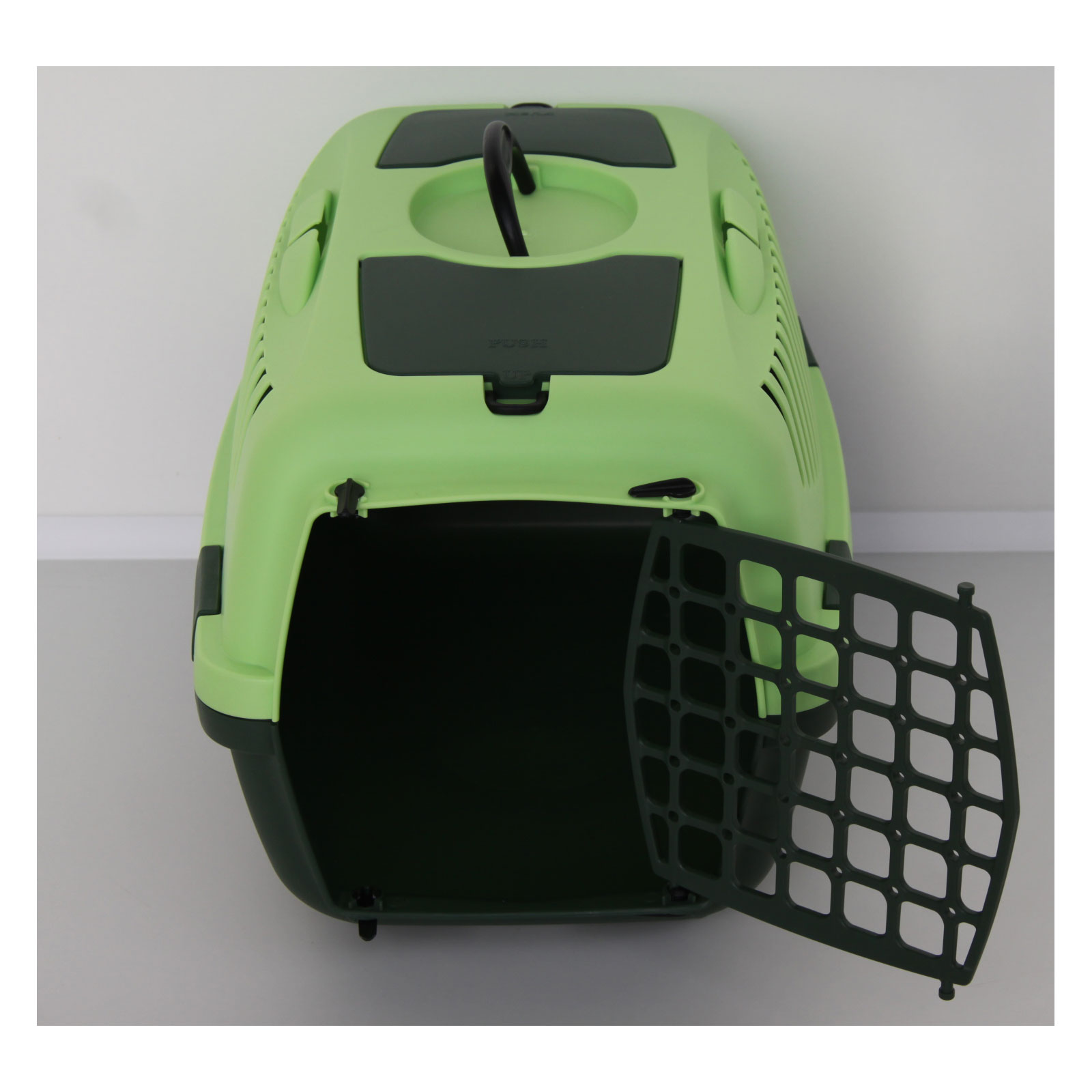 Trixie  Transportbox Capri1 gr/fliede XS 32 x 31 x 48 Bild 3