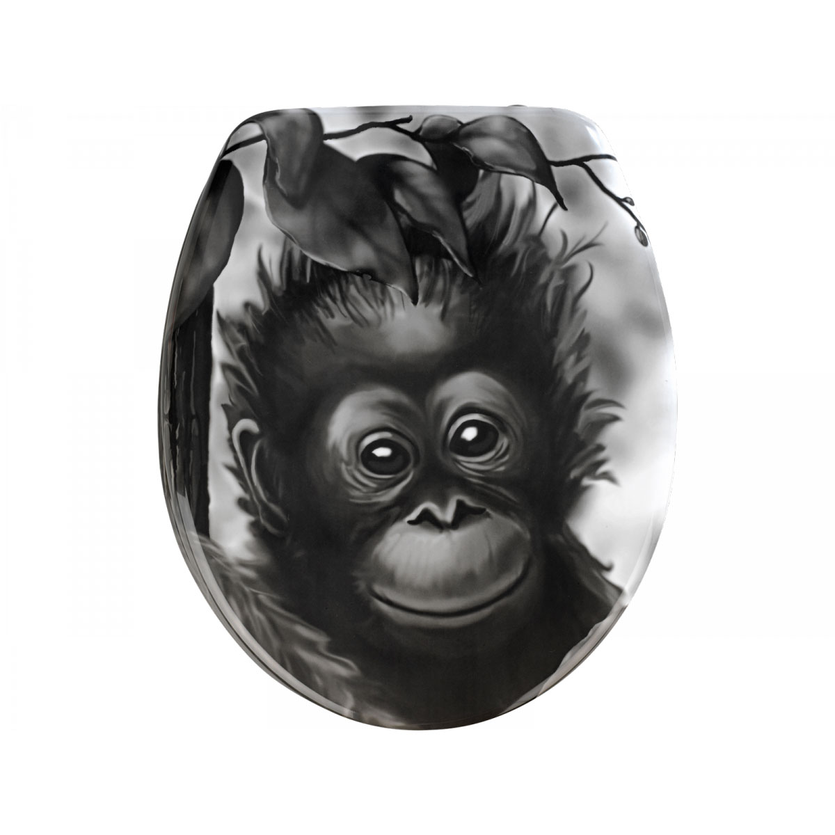 Wenko WC-Sitz Affe antibakteriell