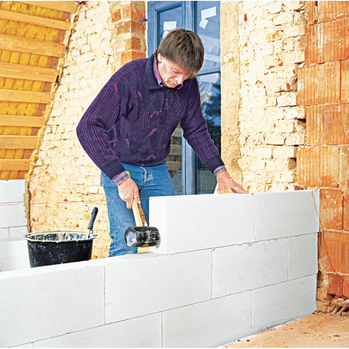 Porenbetonstein 60 x 20 x 10 cm Bild 2