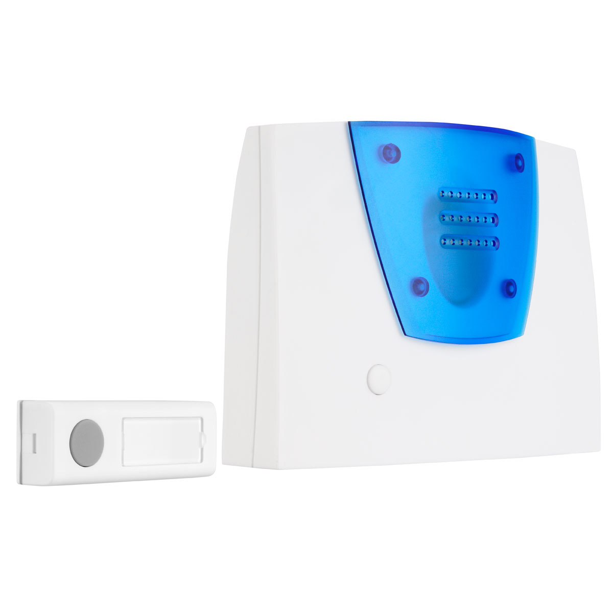 REV Ritter  Funk-Gong mit Taster Blitzlicht & 3 verschiedene Klänge 150 m weiß Bild 3