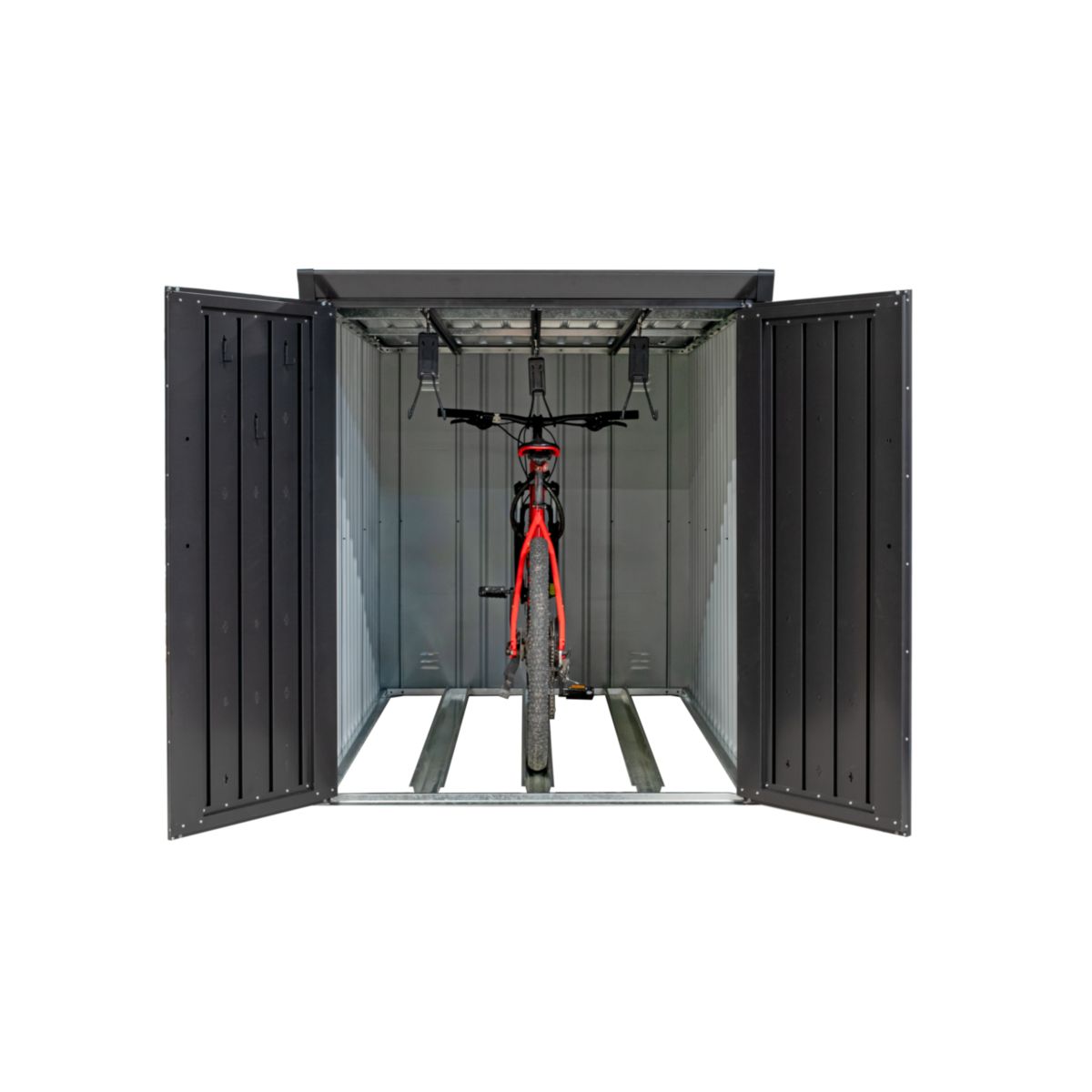 Westmann Fahrradgarage Velos 2 222x133x151 cm Bild 5