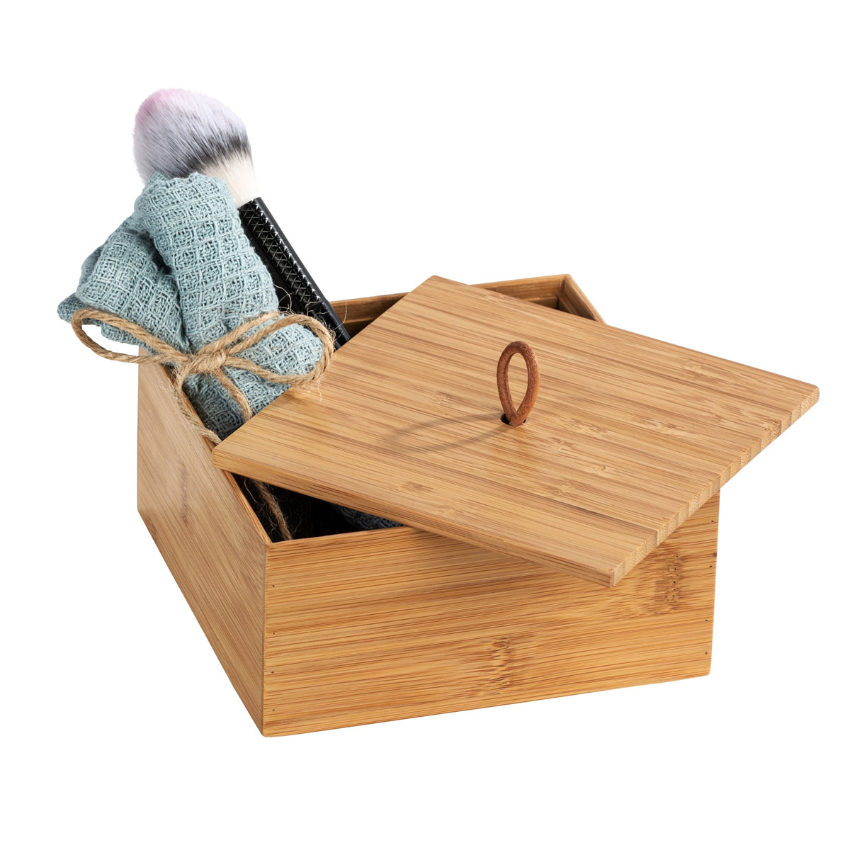 Wenko Bambus-Box mit Deckel Terramit M Bild 7