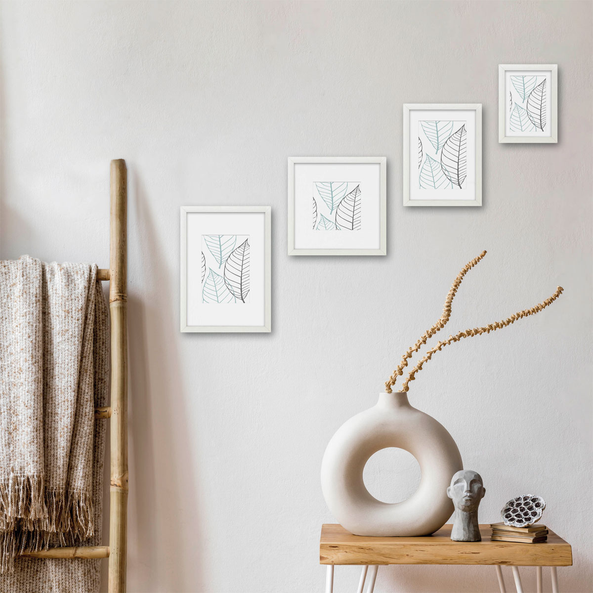 Bilderrahmen Iceland 21x30 cm weiß Bild 2