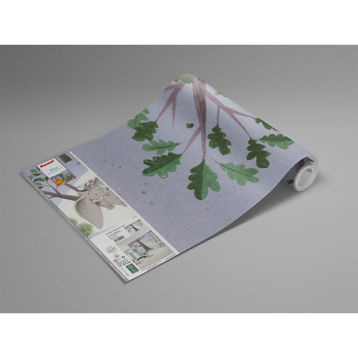 Komar  Vlies Fototapete Dumbo Sleep on Tree 400x280 cm Bild 4