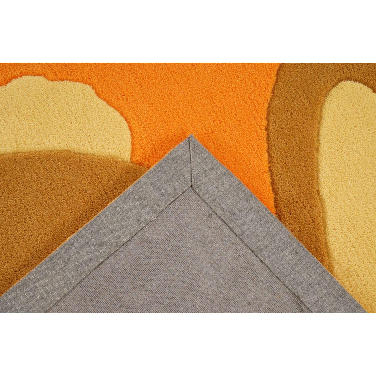 Joy 295 Orange 130cm x 130cm ECKIG Bild 4