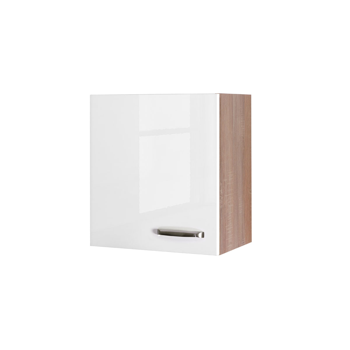 Flex-Well Küchenoberschrank „Valero“, 50x54,8x32 cm, weiß/Sonoma Eiche