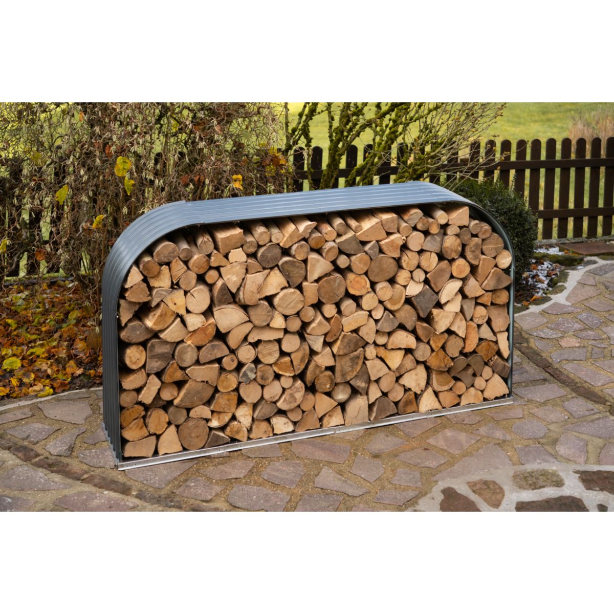 Kaminholzregal Hajo 46x212x111 cm Bild 4