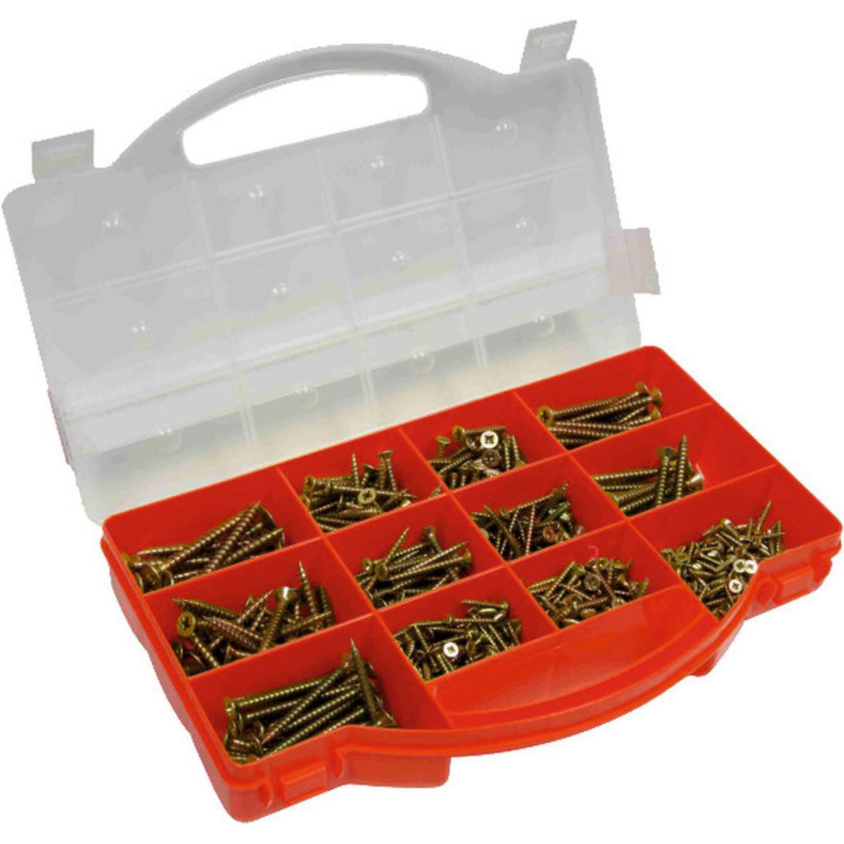 Connex Universalschrauben Sortimentskasten TX 900 teilig 