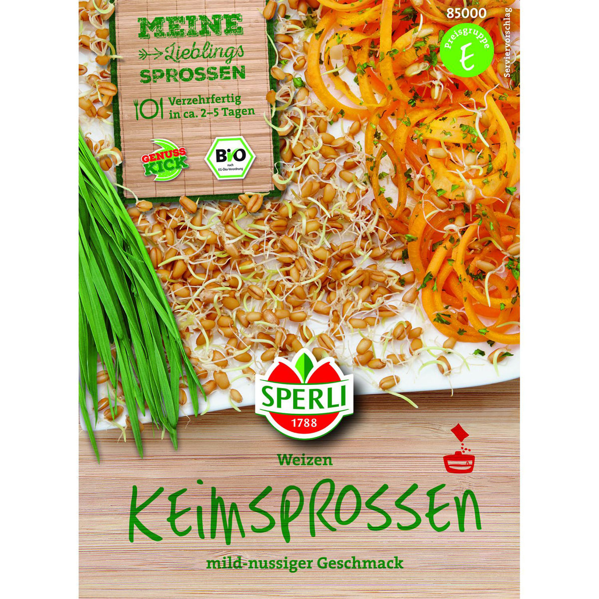 Bio-Keimsprossen Weizen Bild 1