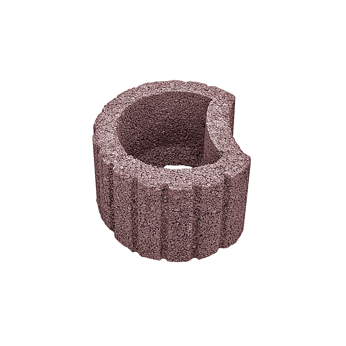 Lusit  Pflanzring klein Erdbraun