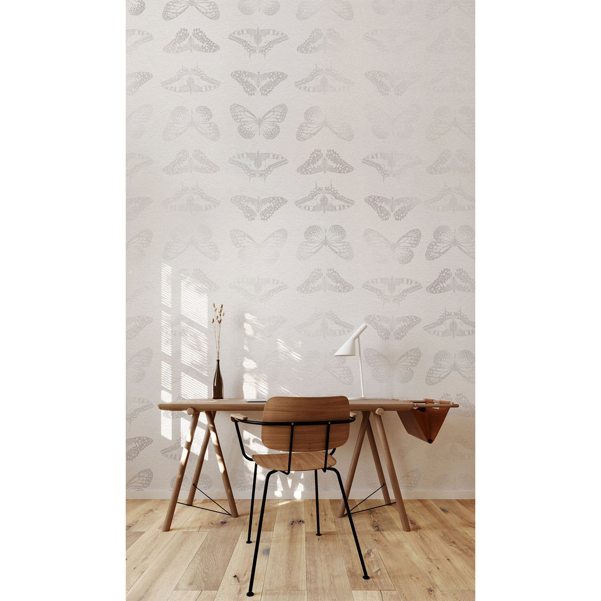 Komar  Vlies Fototapete Mur de Papillons 200x250 cm