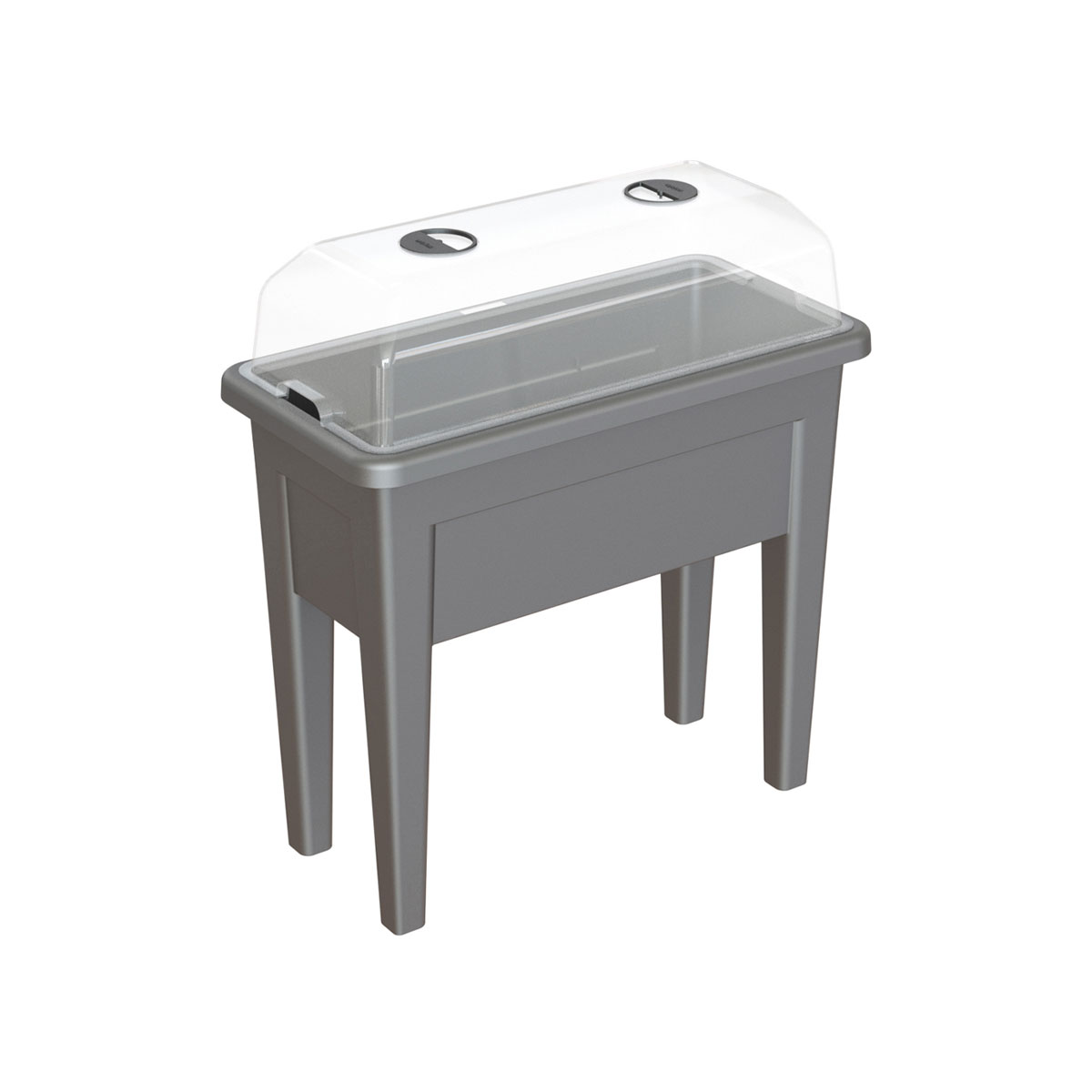 Hochbeet Venezia anthrazit 80 x 69 x 39 cm Bild 3