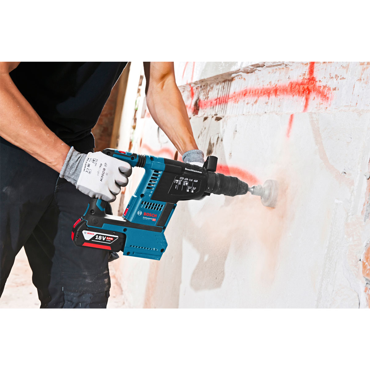 Bosch Professional  Akku-Bohrhammer GBH 18V-26 F Bild 5