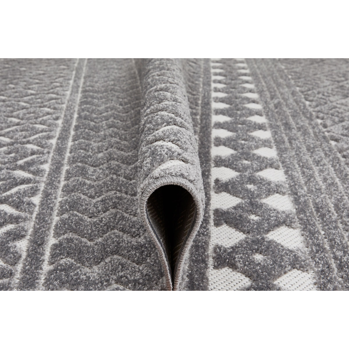 andiamo Teppich Layton 80x150 cm grau Bild 11