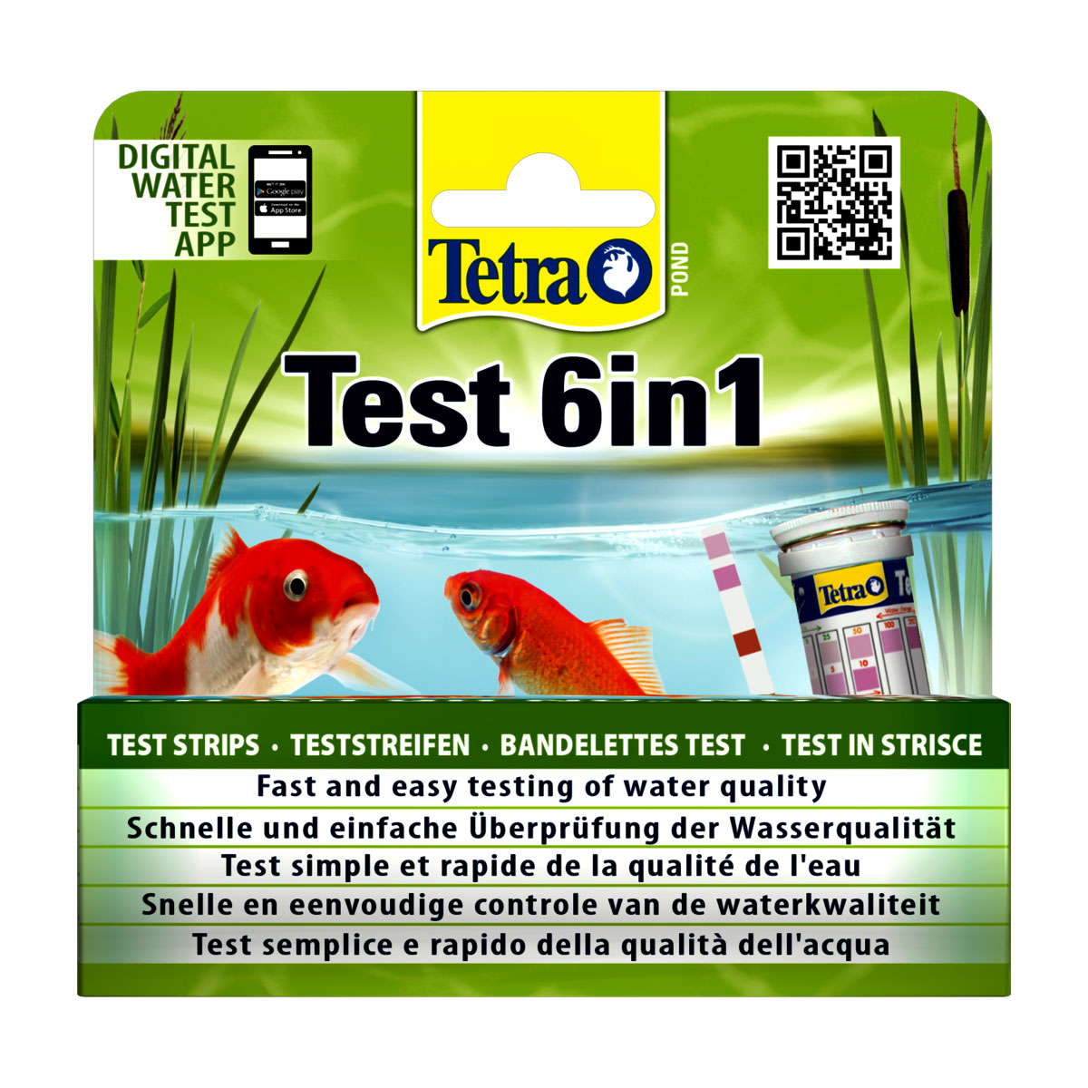 Tetra Pond 6in1 Wassertest 25 Stück
