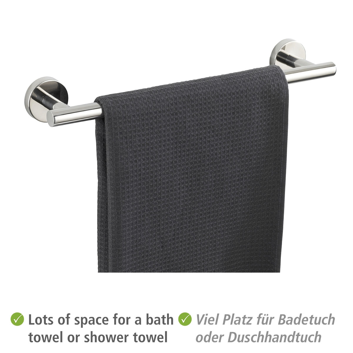 Wenko Badetuchstange Bosio 40 cm Bild 4
