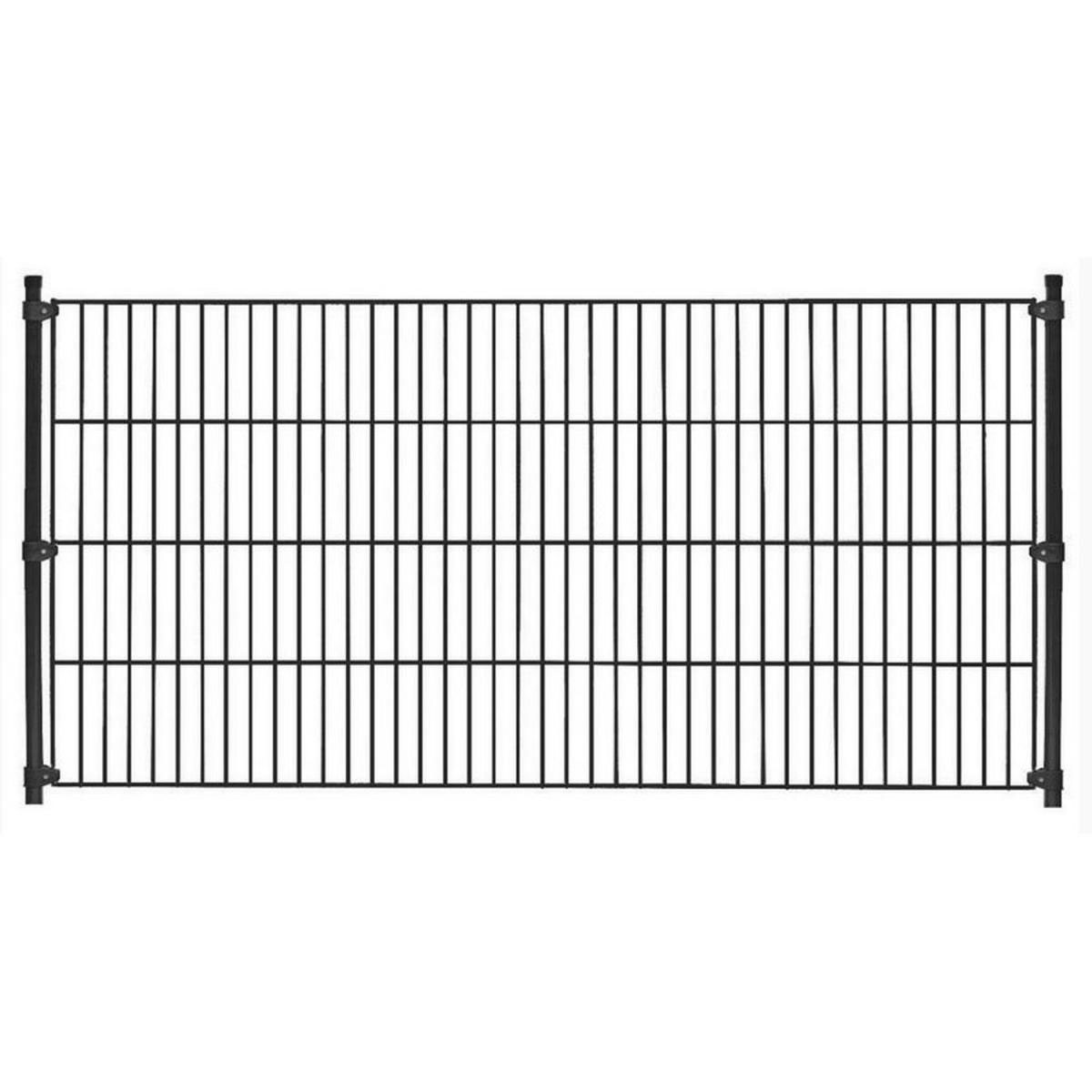 Durabil Einstab-Gittermatte anthrazit 200 x 75 cm Bild 1