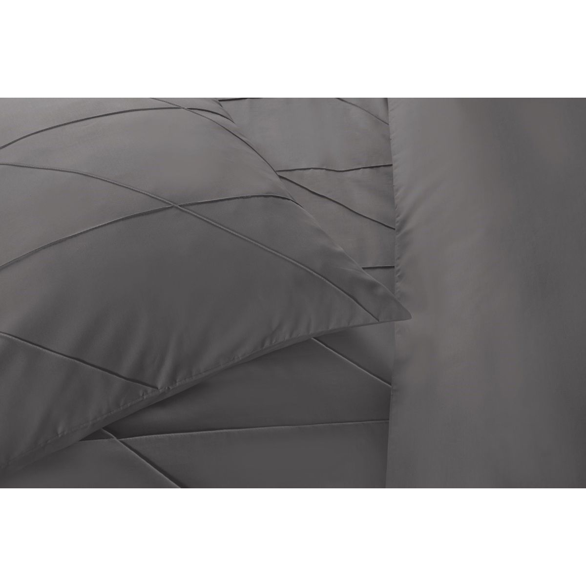 Bettwäsche Lamia 125 Grau 135cm x 200cm / 80cm x 80cm Bild 3