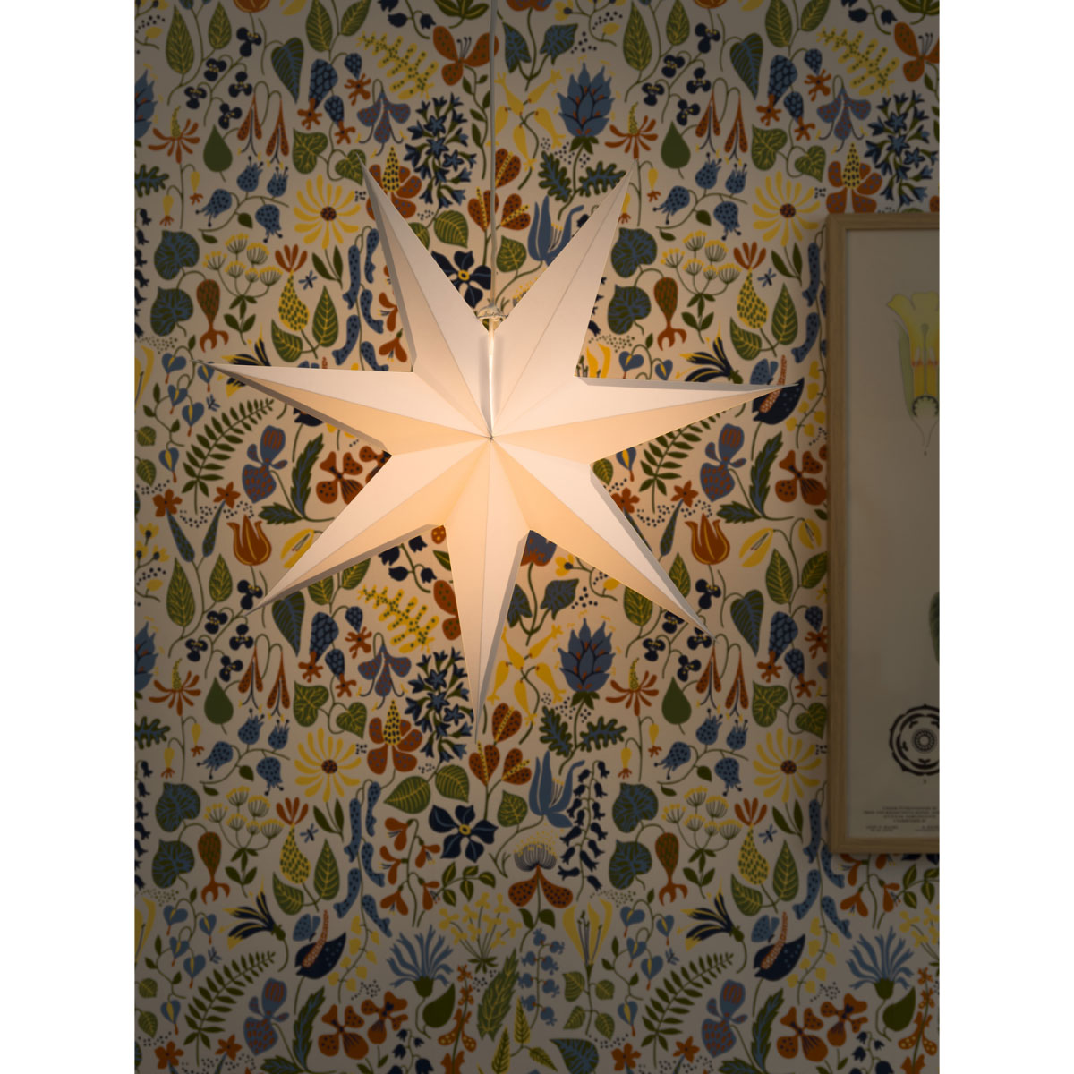 Konstsmide Papierstern weiß Bild 2