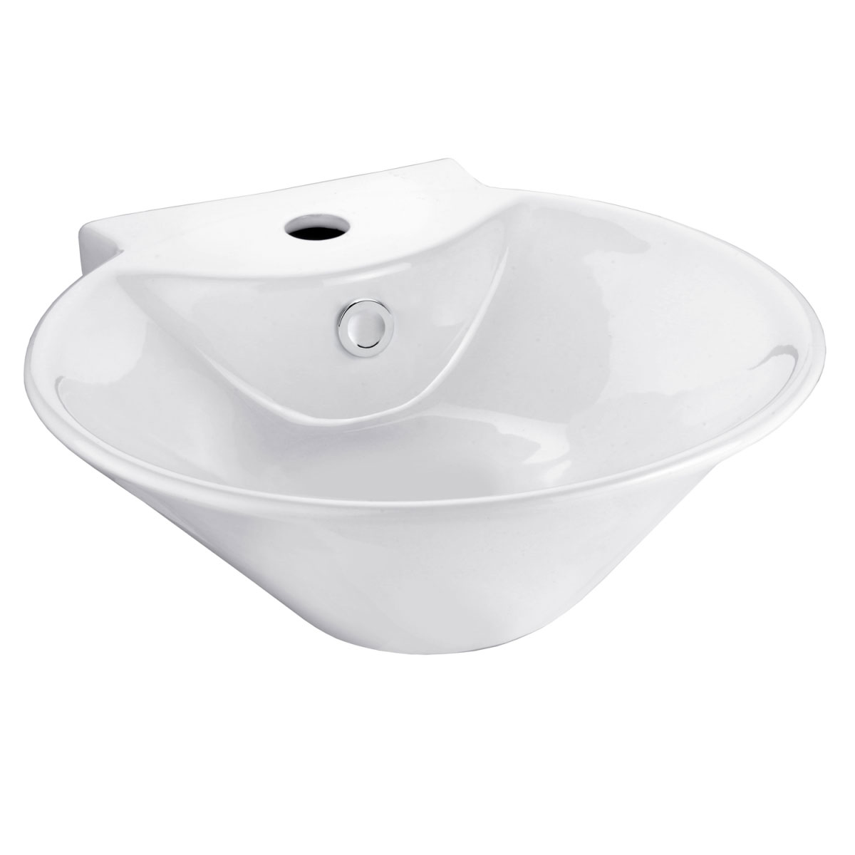 Cornat Aufsatzwaschtisch Sines 45 cm weiß