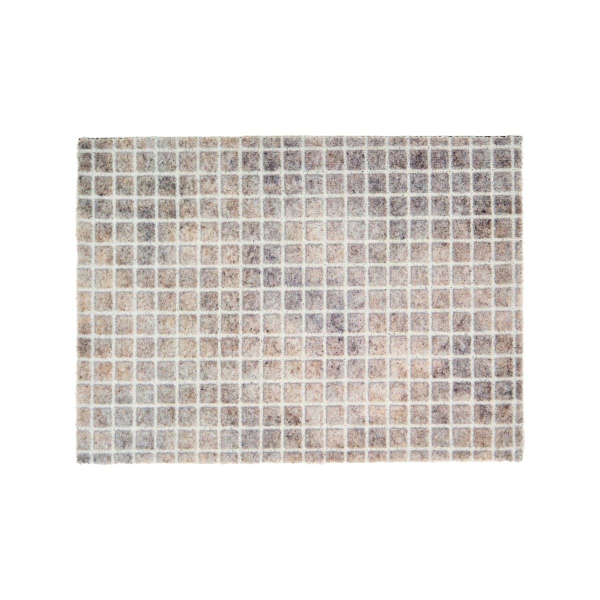 Schöner Wohnen Sauberlaufmatte Orlando ca.50x70cm  Karo beige