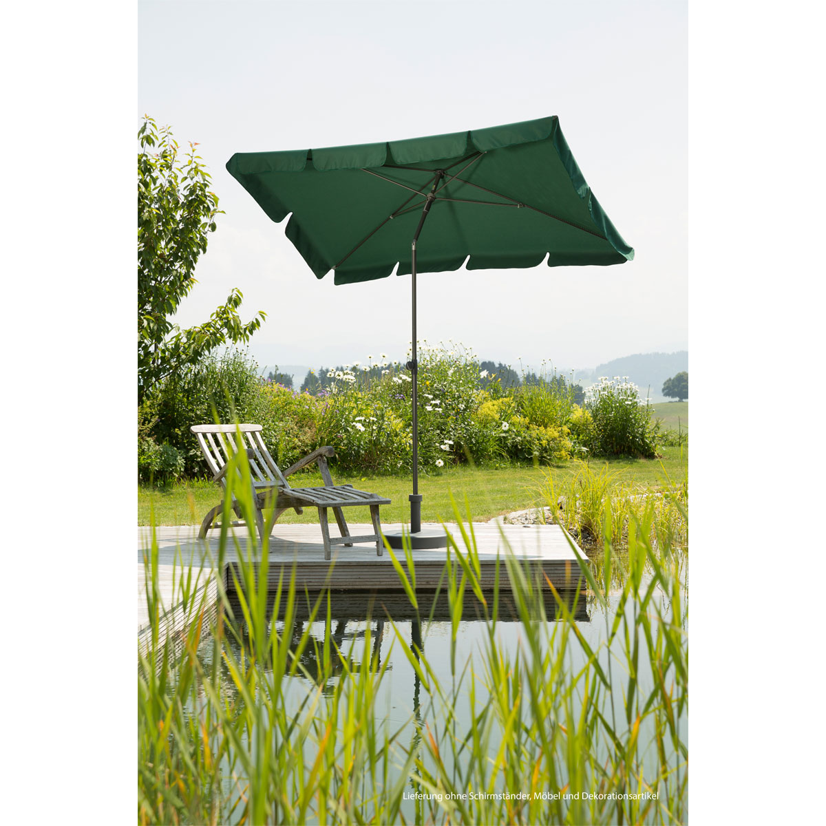 Schneider Schirme Sonnenschirm Aquila 225 x 120 cm gruen Bild 3