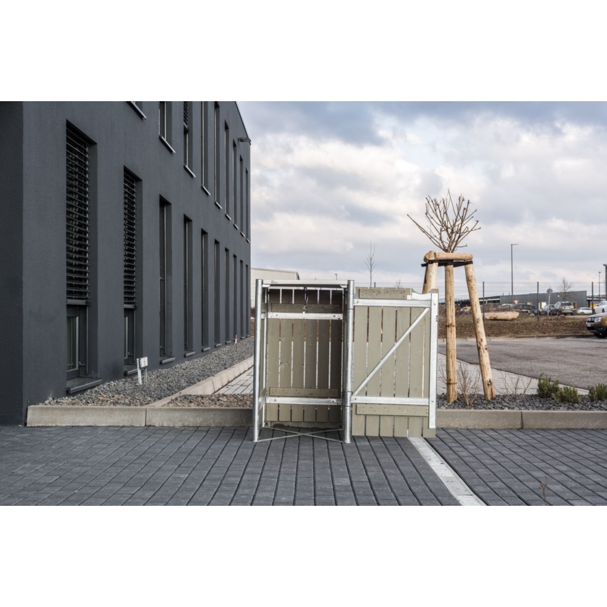 Mülltonnenbox Hide 1x 240 L 81x70x115 cm Bild 4