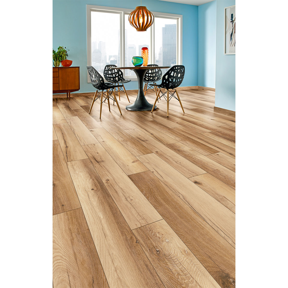 Designboden O.R.C.A Flex Hazel Range Oak 128,8 x 18,9 cm Bild 1