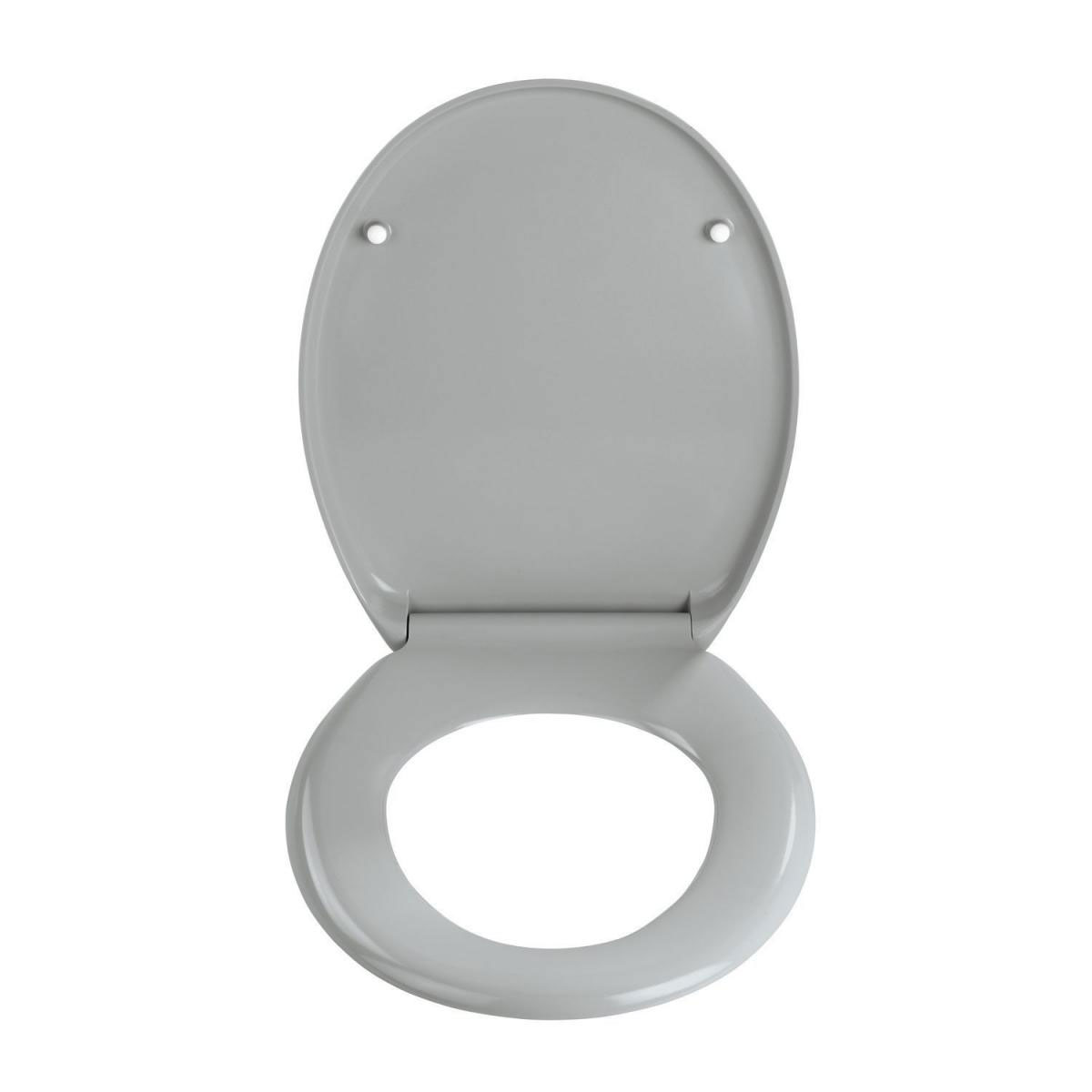 Wenko Premium WC-Sitz Ottana Hellgrau antibakteriell mit Absenkautomatik Bild 2