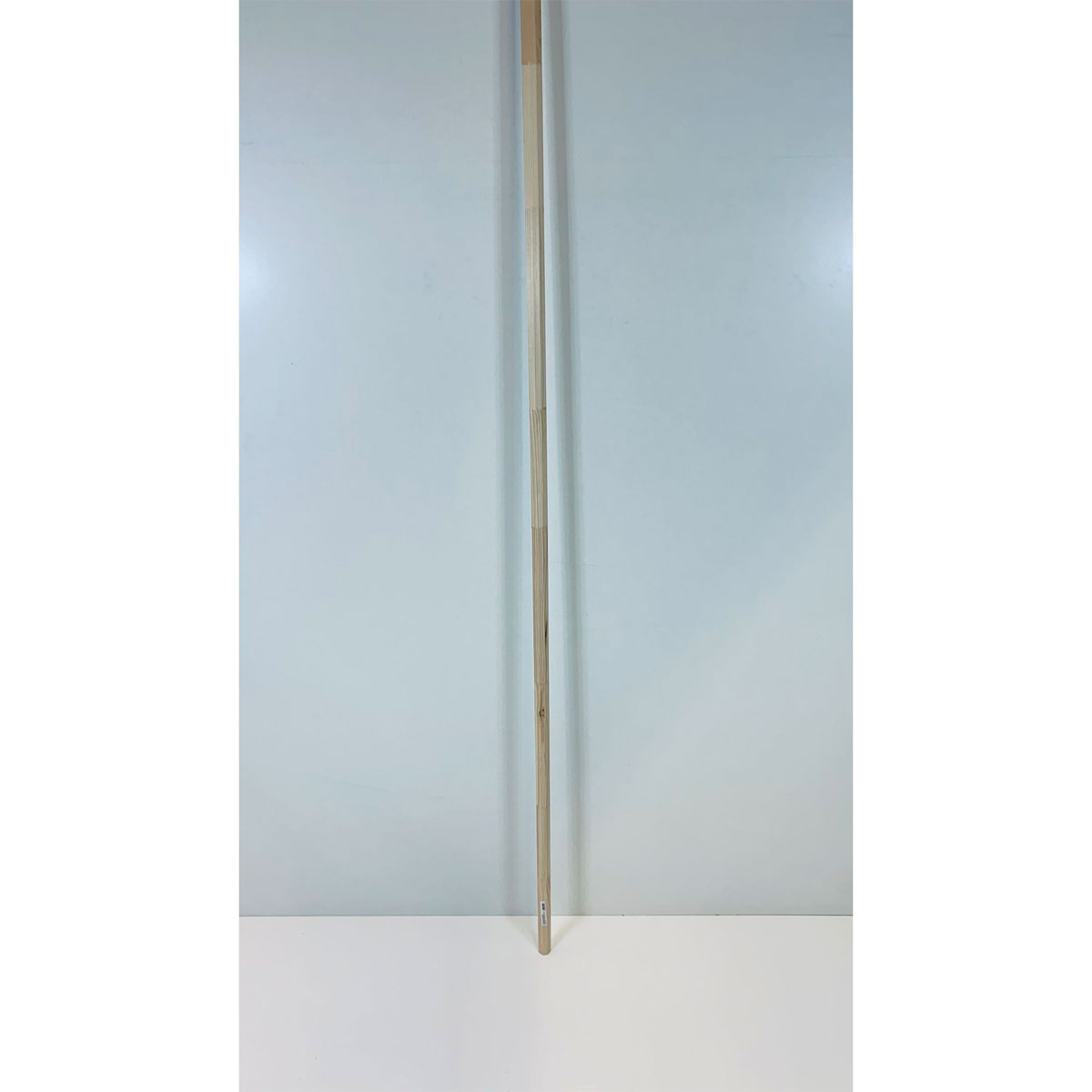 Viertelstab weiß-lackiert 240x Durchmesser 1,8 cm Kiefer Bild 2