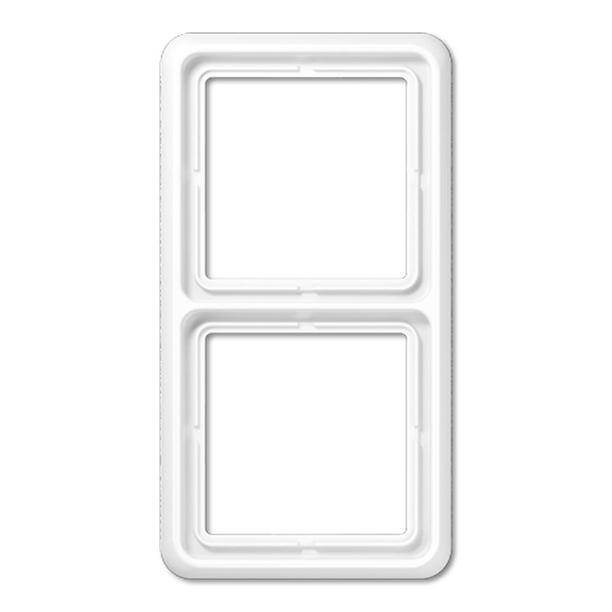 Jung Abdeckrahmen CD 500 alpinweiß 2-fach