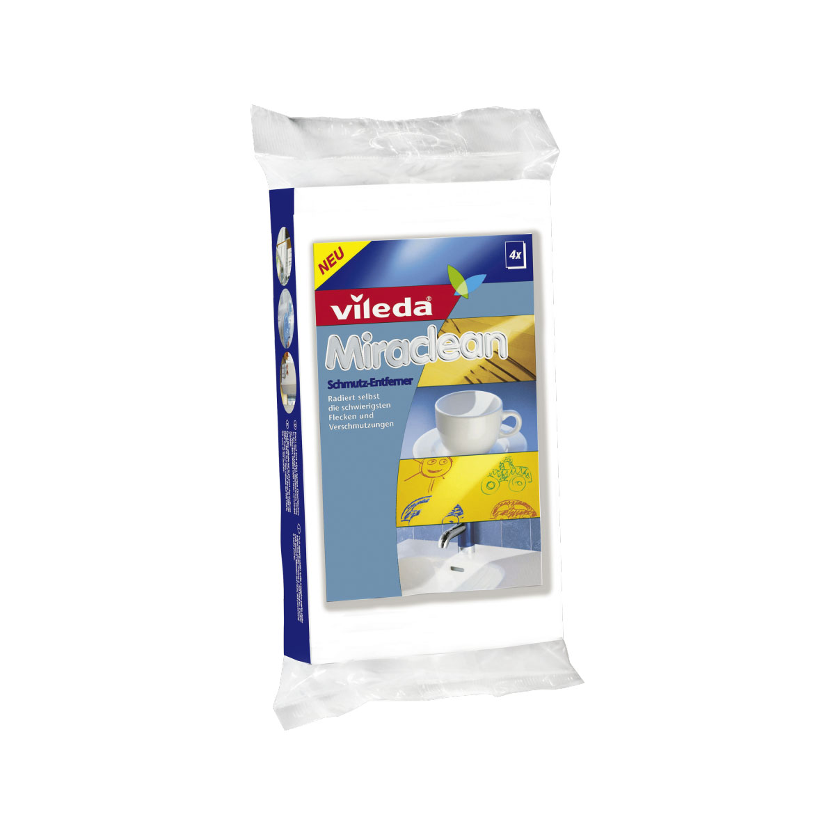 Vileda Schmutzentferner 4er Pack Miraclean