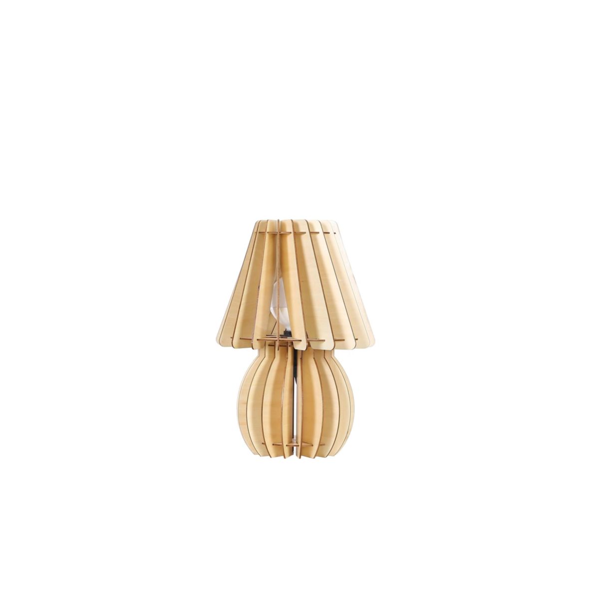 Tischlampe Gino Holz