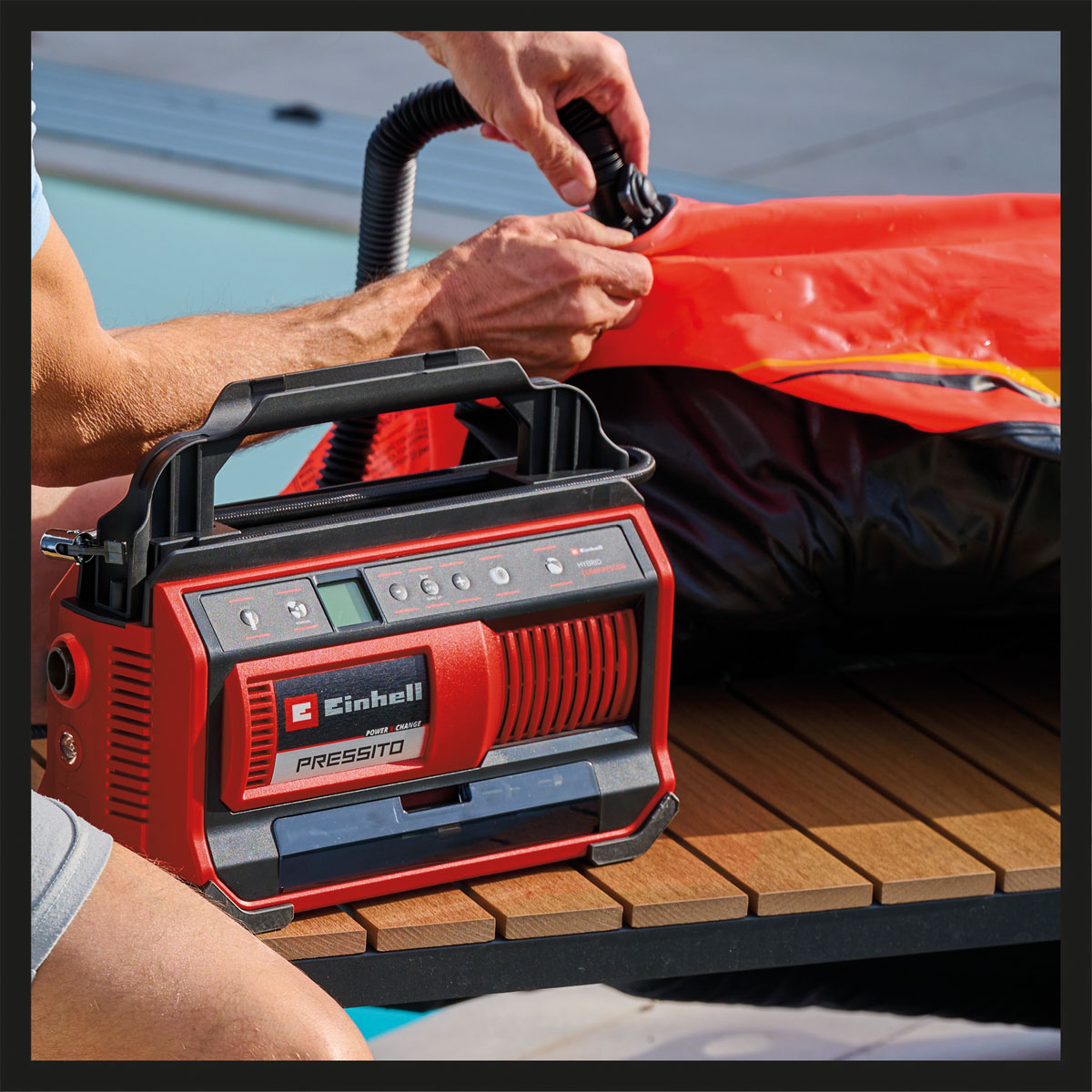 Einhell  Hybrid-Kompressor PRESSITO 18/25 Hybrid Bild 8