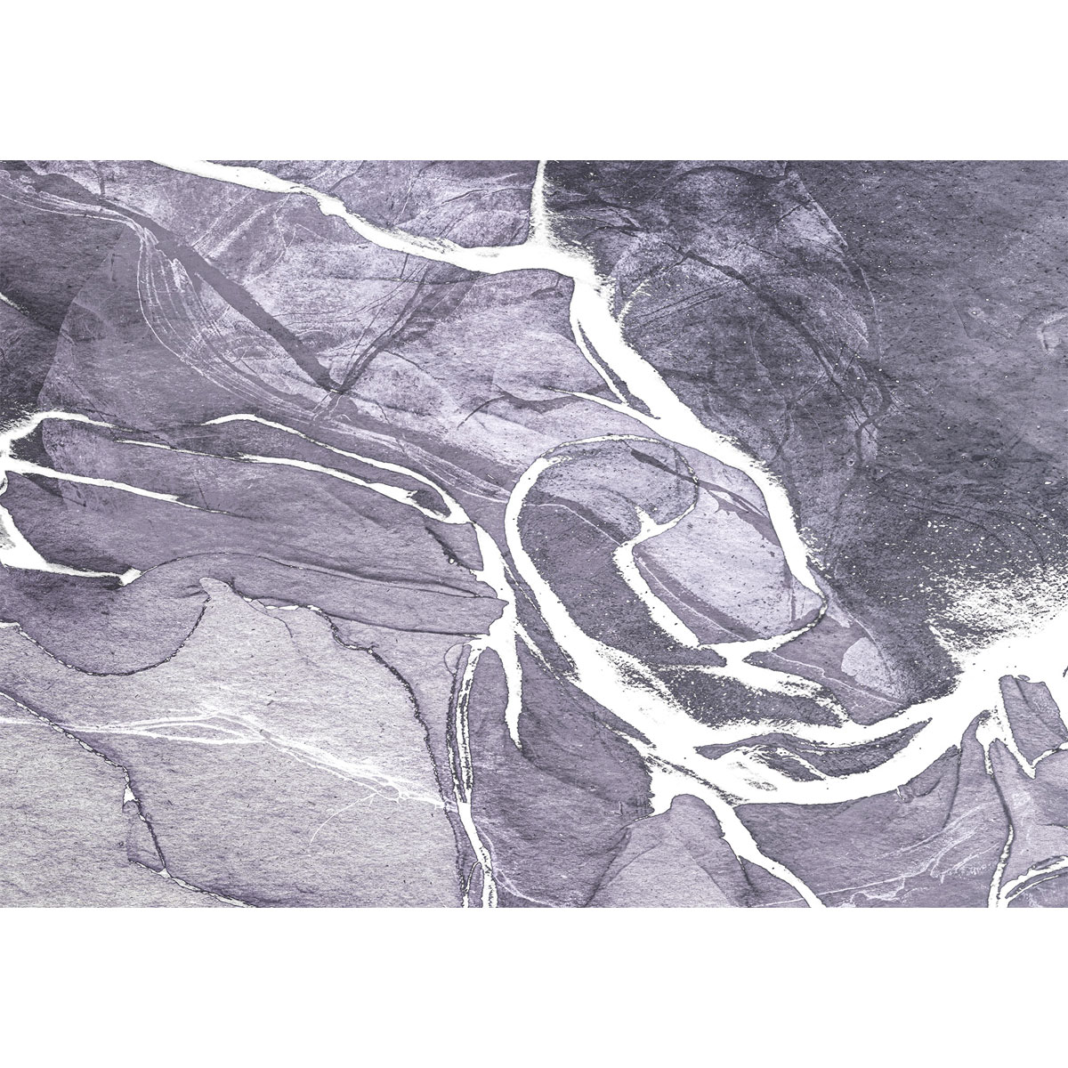 Komar  Vlies Fototapete Ink Blue Fluid 300x280 cm Bild 4