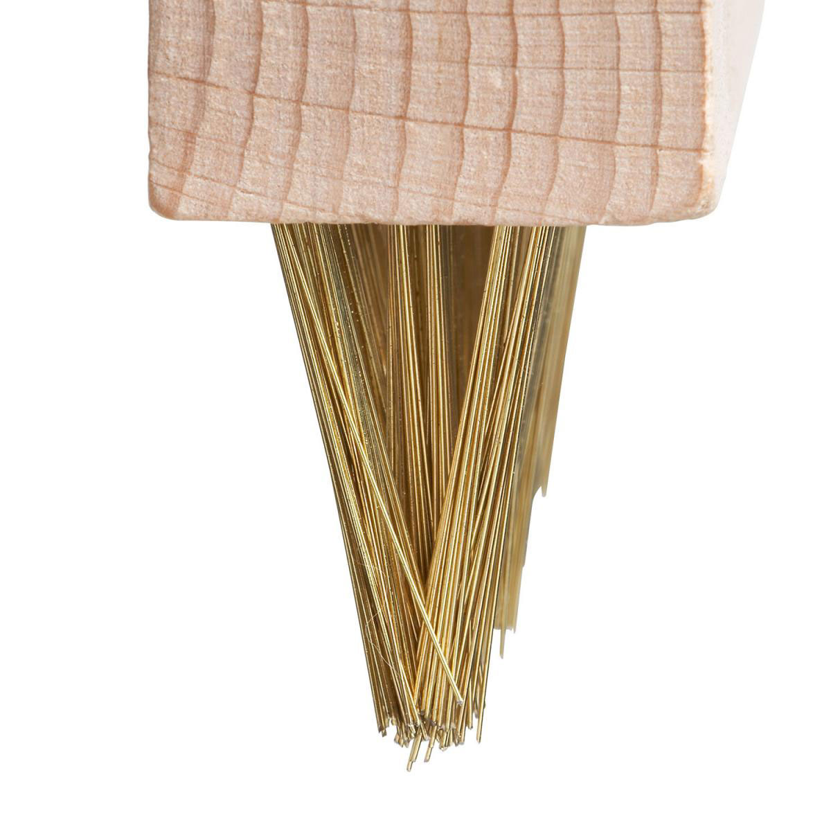 Basic  Fugenbürste mit Stiel vermessingt Bild 2