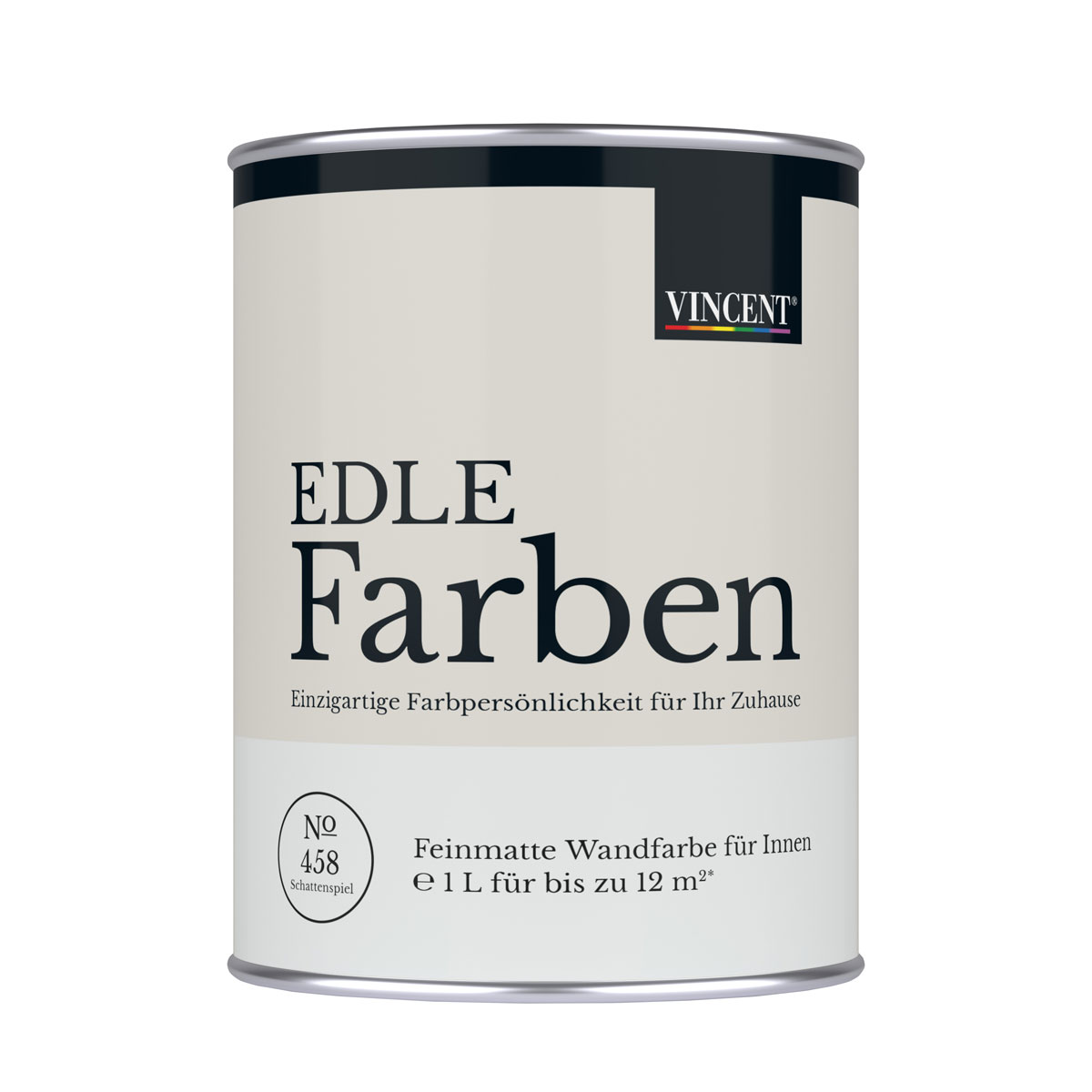 Vincent  Wandfarbe EDLE Farben Schattenspiel matt 1,0 L